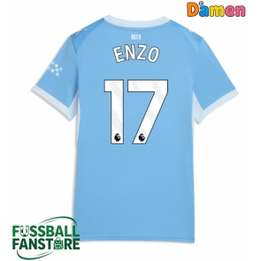 Manchester City Enzo Fernandez #17 Replik Heimtrikot Damen 2026-27 Kurzarm